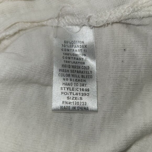 Umgee Womens S  Boho Wrap Style Top With Mixed Print Sleeves  Plaid Tie Hem 2546 - Picture 4 of 7